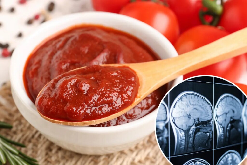 What happened to people’s brains when they ate 2 tablespoons of tomato paste every day