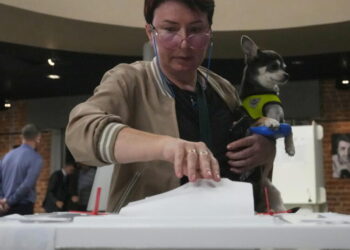 Russia wraps up first wartime parliamentary election, with Kremlin dominance all but assured