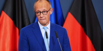 Merz’s party suffering heavy losses in 2 German state elections, exit polls show
