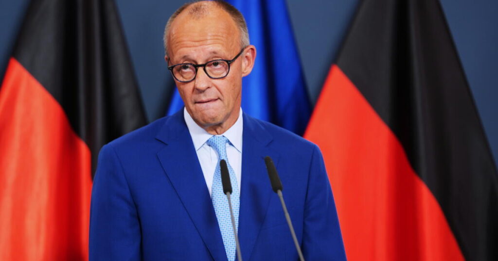 Merz’s party suffering heavy losses in 2 German state elections, exit polls show