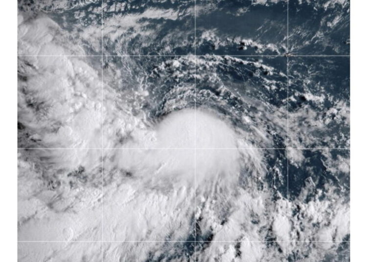 Tropical Storm Odalys off Mexico’s coast may become a hurricane Monday