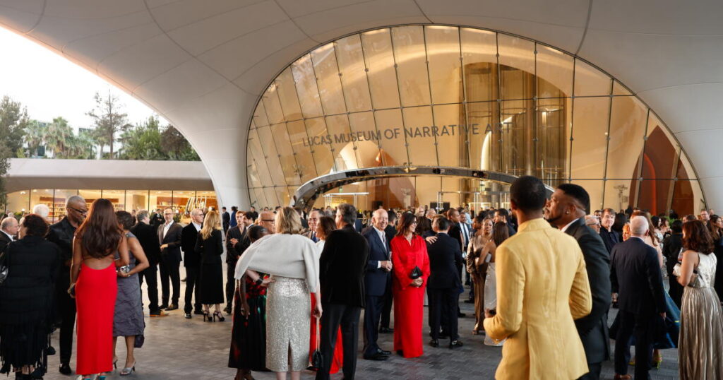 Inside Lucas Museum’s star-studded gala with Oprah, Kim Kardashian, Gavin Newsom and Mark Hamill