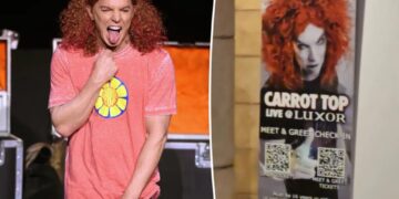 Carrot Top’s Las Vegas shows canceled as he receives ‘close medical care’ after alleged suicide attempt