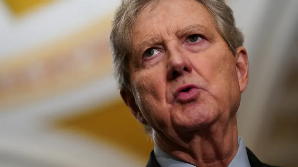 ‘C’mon man’: GOP senator baffles with wild claim during Nebraska campaign stop