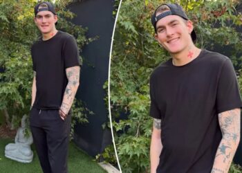 Presley Gerber beamed in final Instagram post a month before his tragic death