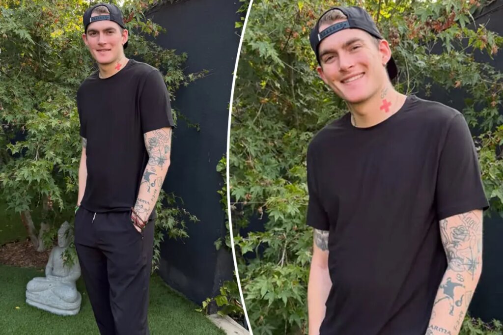 Presley Gerber beamed in final Instagram post a month before his tragic death