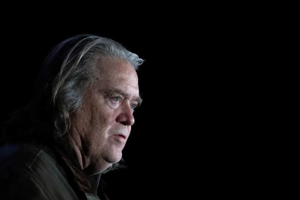 Trump biographer claims Steve Bannon went to Epstein hunting ‘dirt’ on Trump