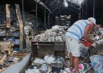 Ukraine’s book industry faces collapse after Russian strikes destroy warehouses