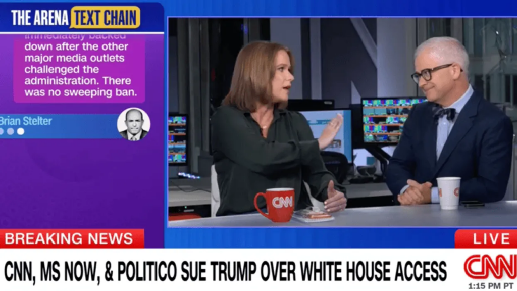 ‘Ludicrous’: GOP pundit blasted on CNN for ‘dangerous’ claim on Trump media crackdown
