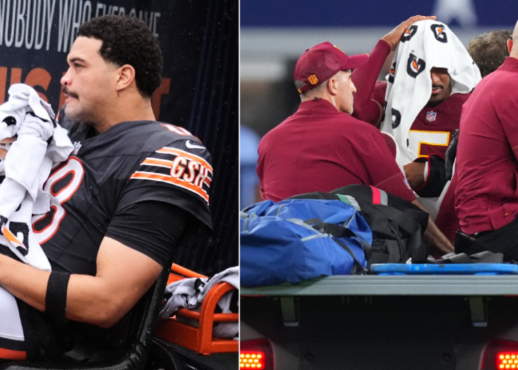 NFL injury updates: No timeline yet on Jayden Daniels; Caleb Williams is week-to-week