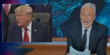 Jon Stewart Tells Trump to Try ‘Presidenting Better’ Instead of Implementing White House Press Ban