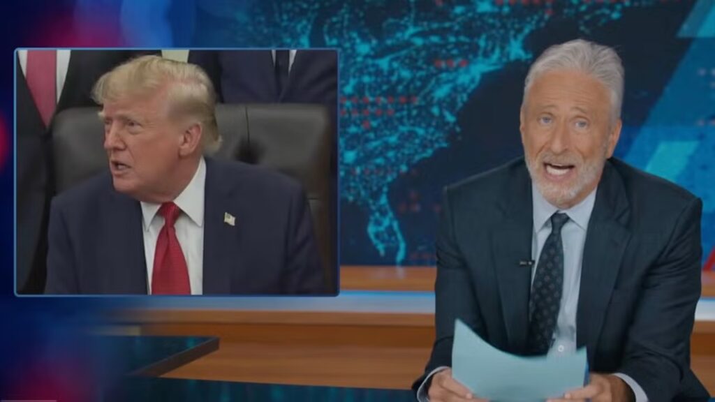 Jon Stewart Tells Trump to Try ‘Presidenting Better’ Instead of Implementing White House Press Ban