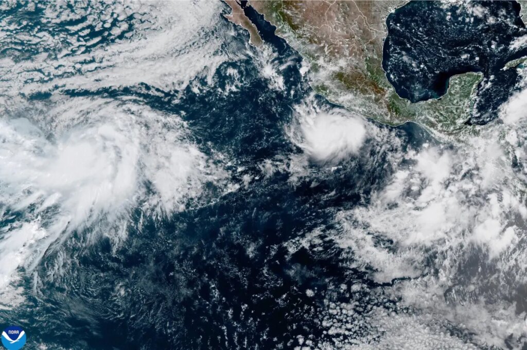 Hurricane Polo grows into a Category 4 storm in the Pacific off Mexico