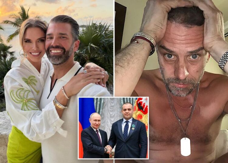 GOP senator calls for Donald Trump Jr., Hunter Biden subpoenas after Russian oligarch paid for first son’s wedding party