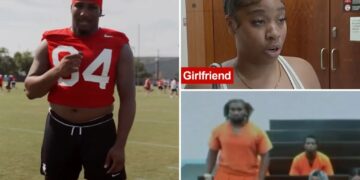 College football star accused of slamming pregnant girlfriend on the ground for refusing to take abortion pill