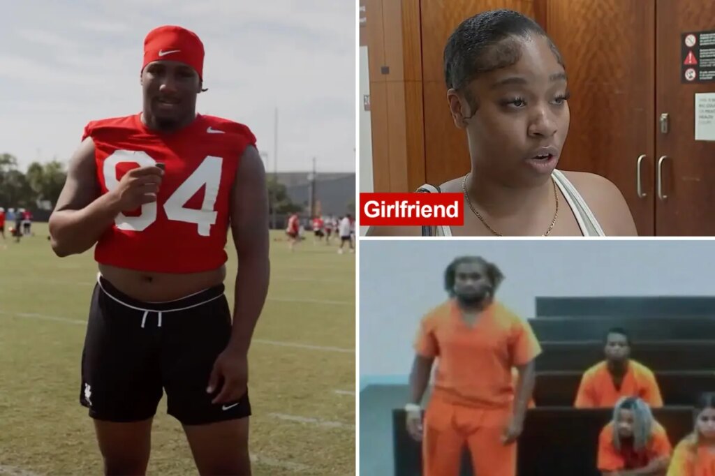 College football star accused of slamming pregnant girlfriend on the ground for refusing to take abortion pill