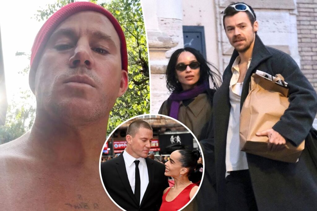 Channing Tatum insists he is not behind burner Instagram account trashing Zoë Kravitz and Harry Styles