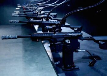 Wild New Website Lets You Shoot “Less Lethal” Ammunition From Gun Turrets in a Firing Range