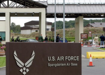 A U.S. military plane crashes near a U.S. air base in Germany, injuring the pilot