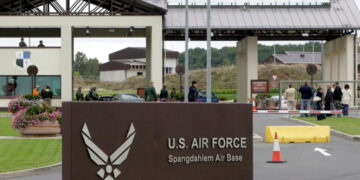 A U.S. military plane crashes near a U.S. air base in Germany, injuring the pilot