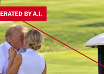 An A.I. Image of Trump Kissing a Woman Was Fake. It Spread Anyway.