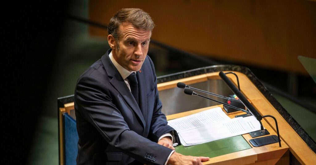 A Quiet Swan Song for Macron After a Decade in the U.N. Spotlight