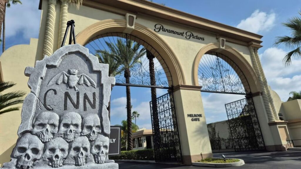 Paramount Merger Protesters Rally Outside Studio Lot, Rage at Rob Bonta: ‘I Feel Duped’