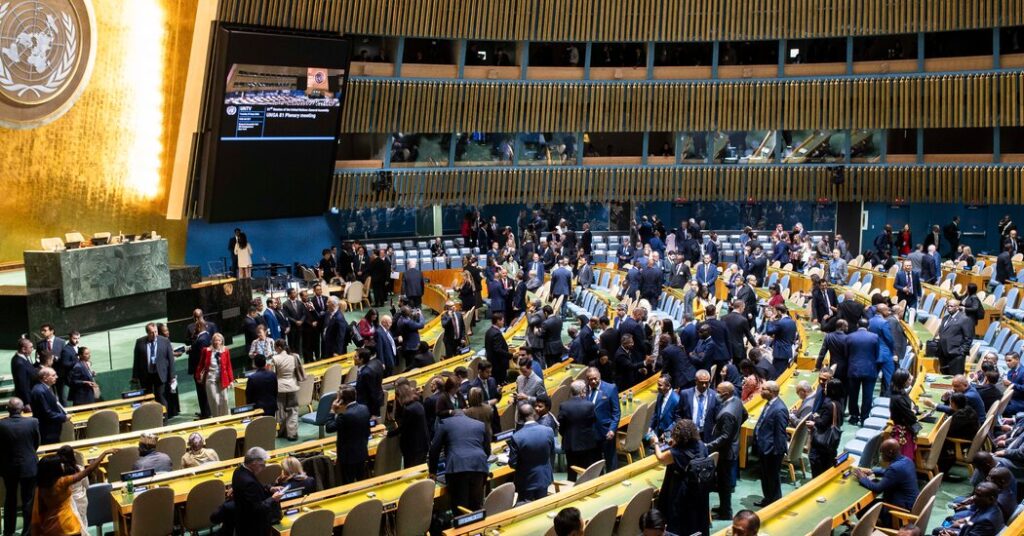 At the U.N., Trump Lays Out a Winner-Takes-All Vision of U.S. Power