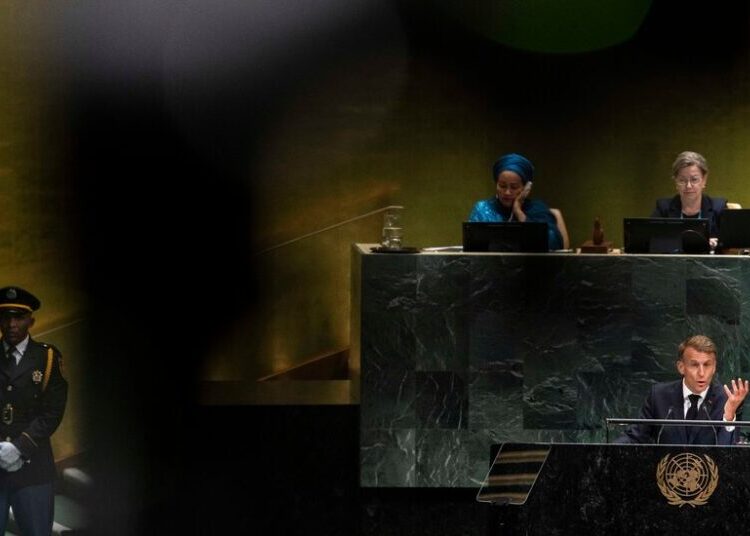 Macron Calls on the U.N. to Fight Against the ‘Law of the Jungle’