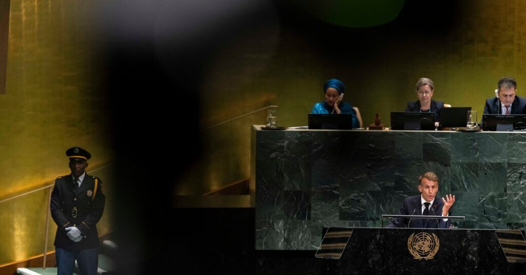 Macron Calls on the U.N. to Fight Against the ‘Law of the Jungle’