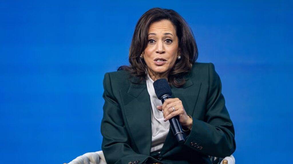 Kamala Harris Calls Trump’s Media Ban ‘Absolutely Abhorrent’