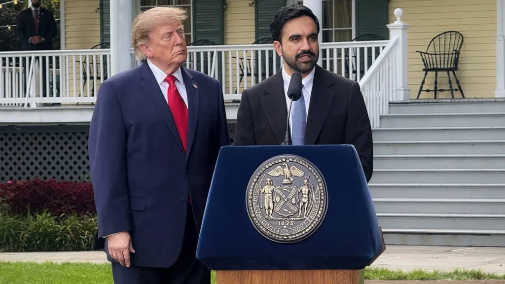 MAGA world erupts as Trump shares stage with ‘punk’ Mamdani: ‘Open disrespect!’
