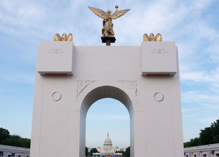 Blocking Windmills? Banning Press? Building an Arch? Trump Cites National Security.