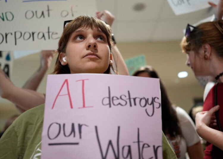 On Wall Street, frustration is mounting that AI will hijack the climate debate