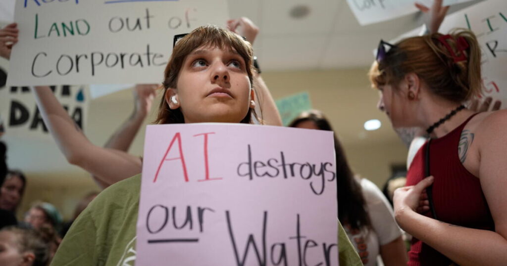 On Wall Street, frustration is mounting that AI will hijack the climate debate