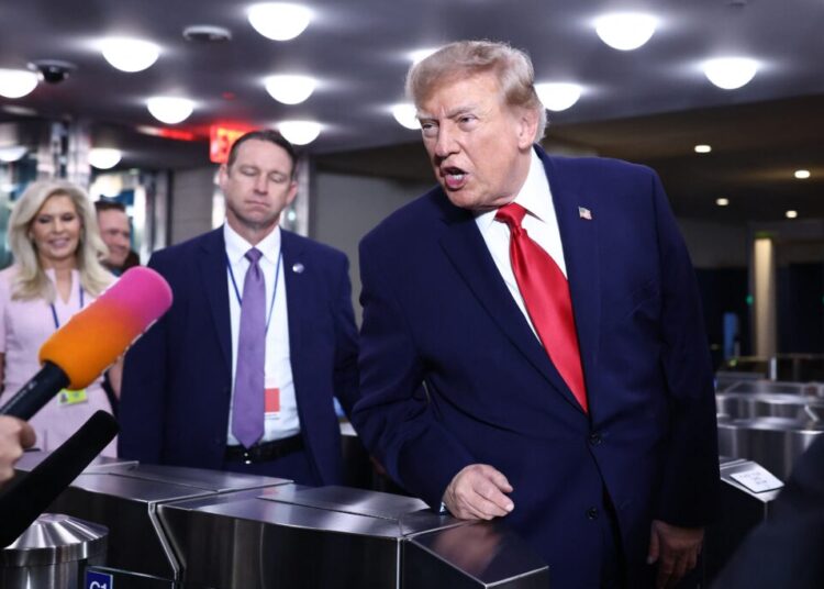 Trump berates CNN’s Kaitlan Collins after ban: ‘You shouldn’t be covering me’