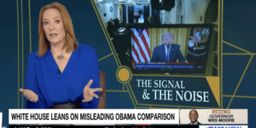 ‘Very defensive!’ Jen Psaki tears apart MAGA ‘myth’ about Trump’s press scheme