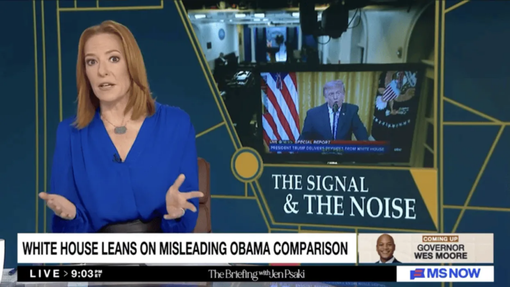 ‘Very defensive!’ Jen Psaki tears apart MAGA ‘myth’ about Trump’s press scheme