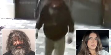 Terrifying mugshot shows homeless man who chased California college student into her apartment