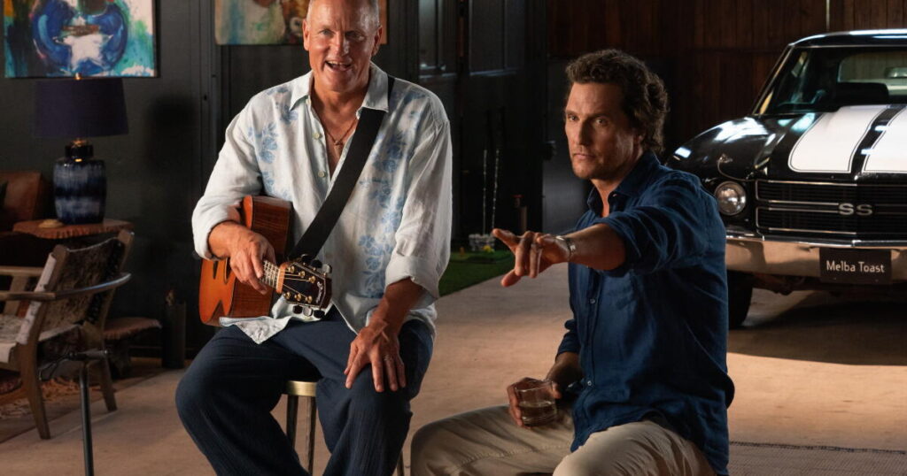 In ‘Brothers,’ Matthew McConaughey and Woody Harrelson have fun with a rumor. Or is it?