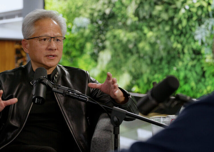 Jensen Huang vs. the A.I. Doomers