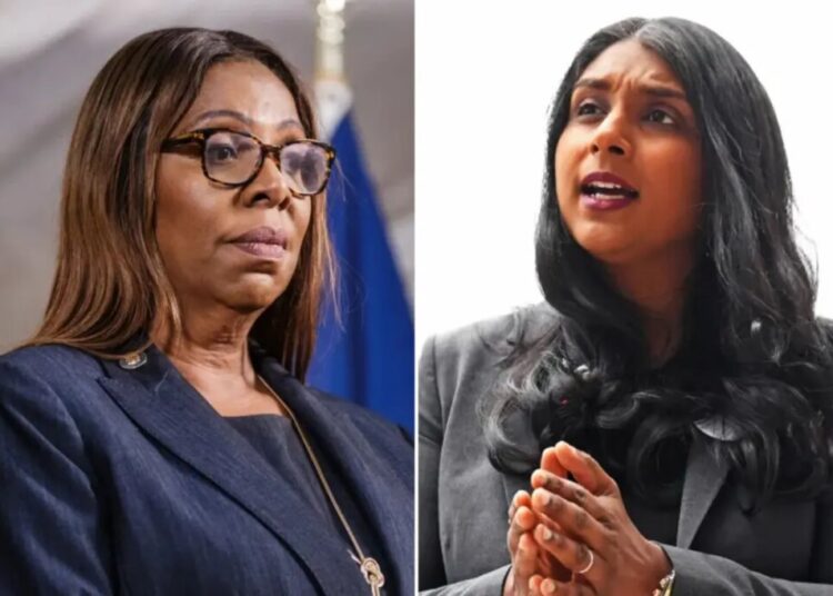 Letitia James’ lead over GOP rival Saritha Komatireddy shrinks in NY AG race: poll