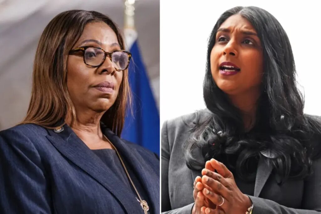 Letitia James’ lead over GOP rival Saritha Komatireddy shrinks in NY AG race: poll