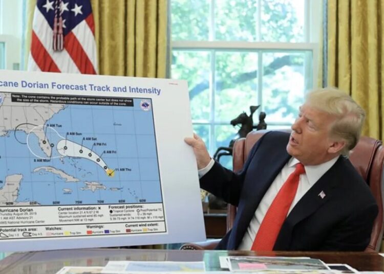 Trump drew around ‘life safety’ concerns in ballroom plans with trademark Sharpie: report