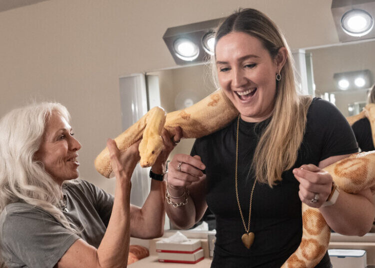 She’s Making Her Met Debut. She’s a Snake.