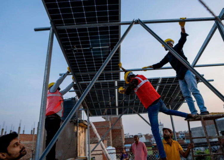 The Iran war is driving clean energy development. It’s not enough to help the planet, yet