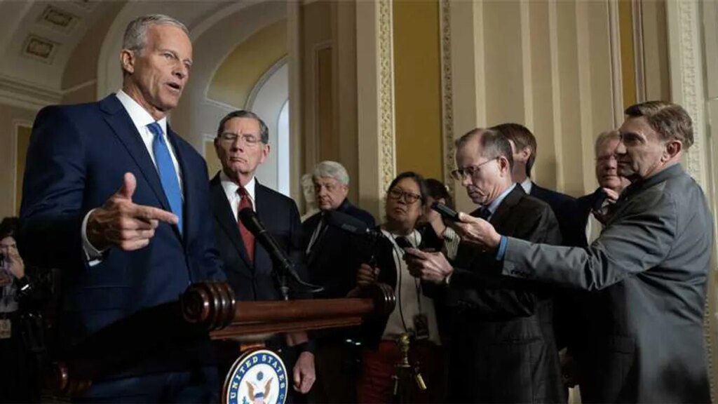 ‘Anxious’ GOP senators considering ‘fight or flight’ move as agenda stalls out: Politico