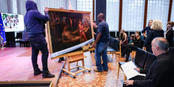 A woman fleeing the Nazis left behind a painting. Her family just got it back.