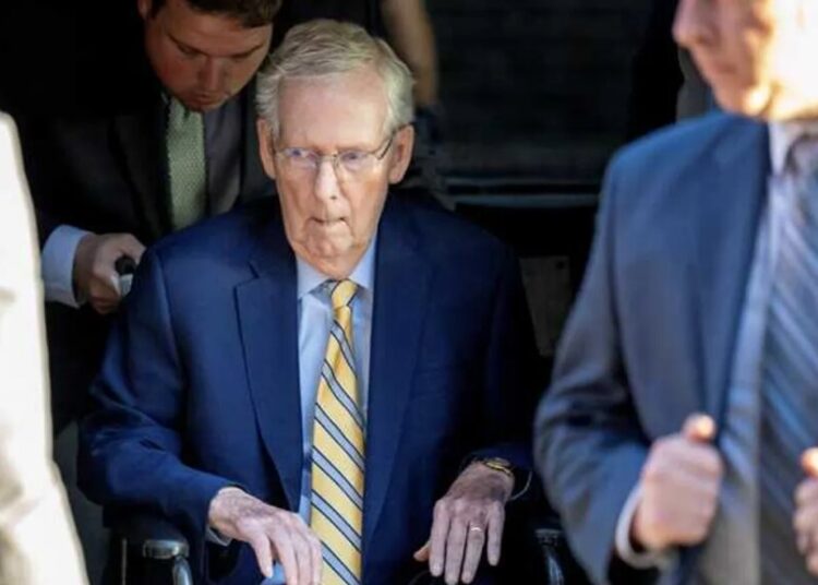 Mitch McConnell makes major demand of Trump admin after shocking return from hospital