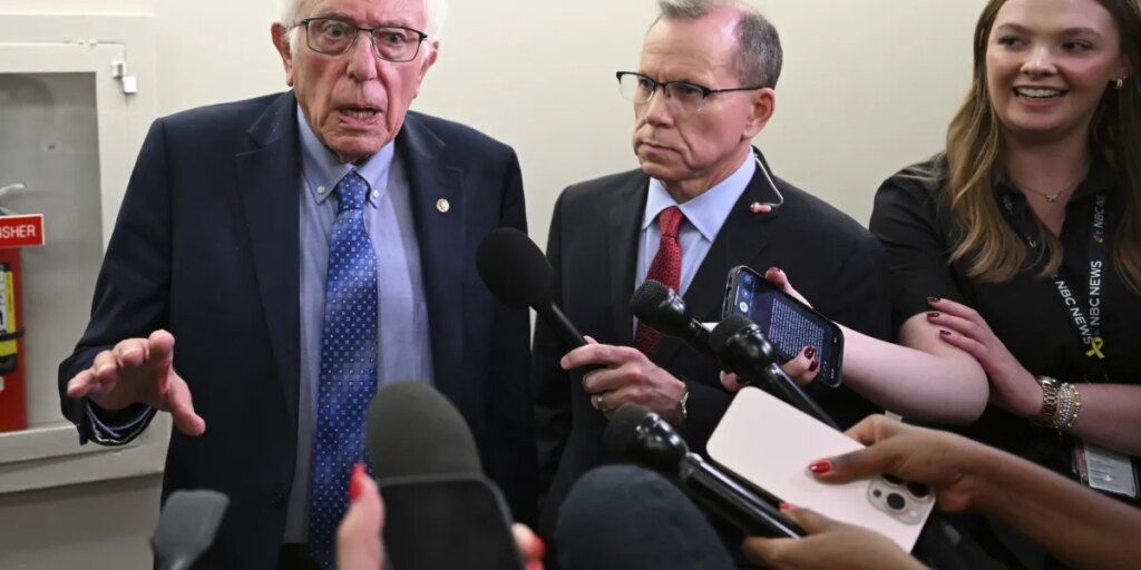 ‘It doesn’t take a genius to say, ‘slow it down”: Bernie Sanders unveils bill to ban artificial superintelligence